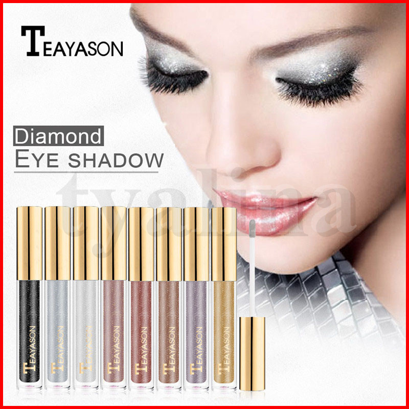 Teayason Glitter Eyeshadow Liquid Crystal Liner Eye shadow Stick Diamond Shimmer 8 colors Makeup Eye Shadows
Teayason Glitter Eyeshadow Liquid Crystal Liner Eye shadow Stick Diamond Shimmer 8 colors Makeup Eye Shadows
