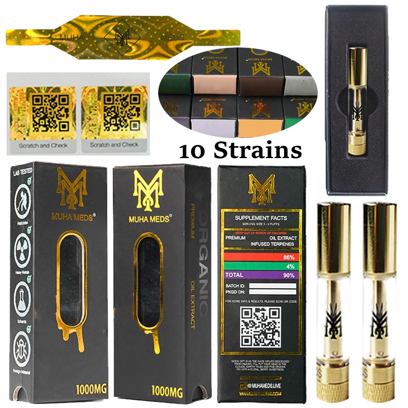 Newest MUHA MEDS Vape Cartridges Live Resin Gold Thick Oil 0.8ml Vapes Pen Carts Glass Tank Ceramic Coil 510 Thread Battery Empty Packaging
Newest MUHA MEDS Vape Cartridges Live Resin Gold Thick Oil 0.8ml Vapes Pen Carts Glass Tank Ceramic Coil 510 Thread Battery Empty Packaging