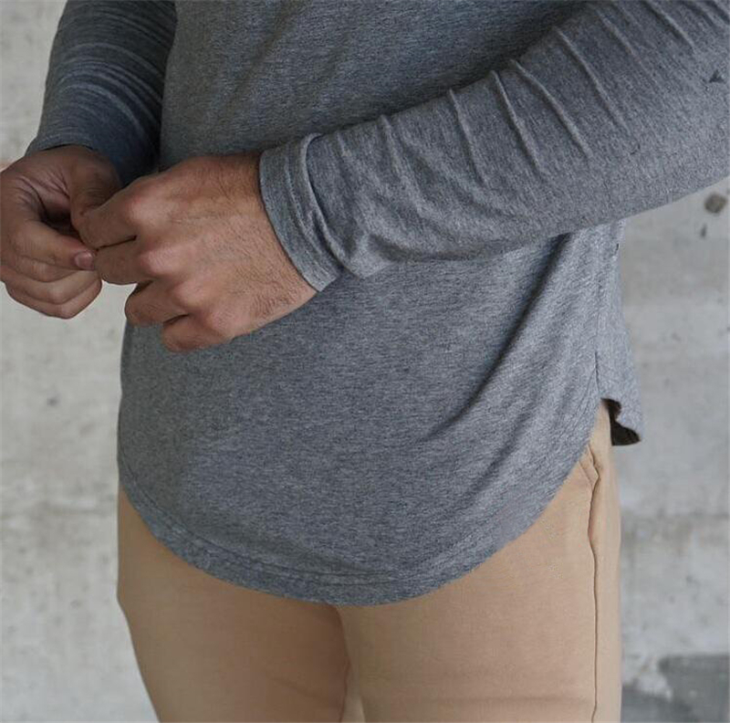 Clothing Gyms Tight tshirt Mens Fitness Tshirt homme Silm Fit Long Sleeve T shirt Male Slim fit Tshirt Autumn 201116