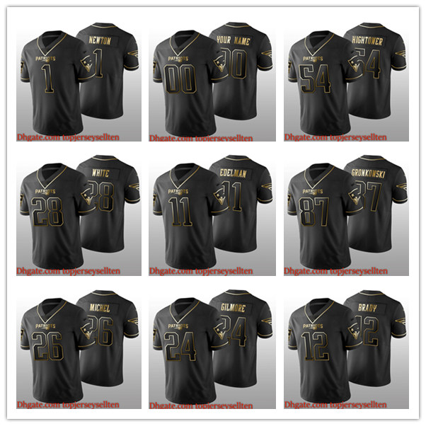 New EnglandPatriotsMEN WOMEN YOUTH James White Julian Edelman Sony Michel Cam Newton Black Golden Edition football Jersey
New EnglandPatriotsMEN WOMEN YOUTH James White Julian Edelman Sony Michel Cam Newton Black Golden Edition football Jersey