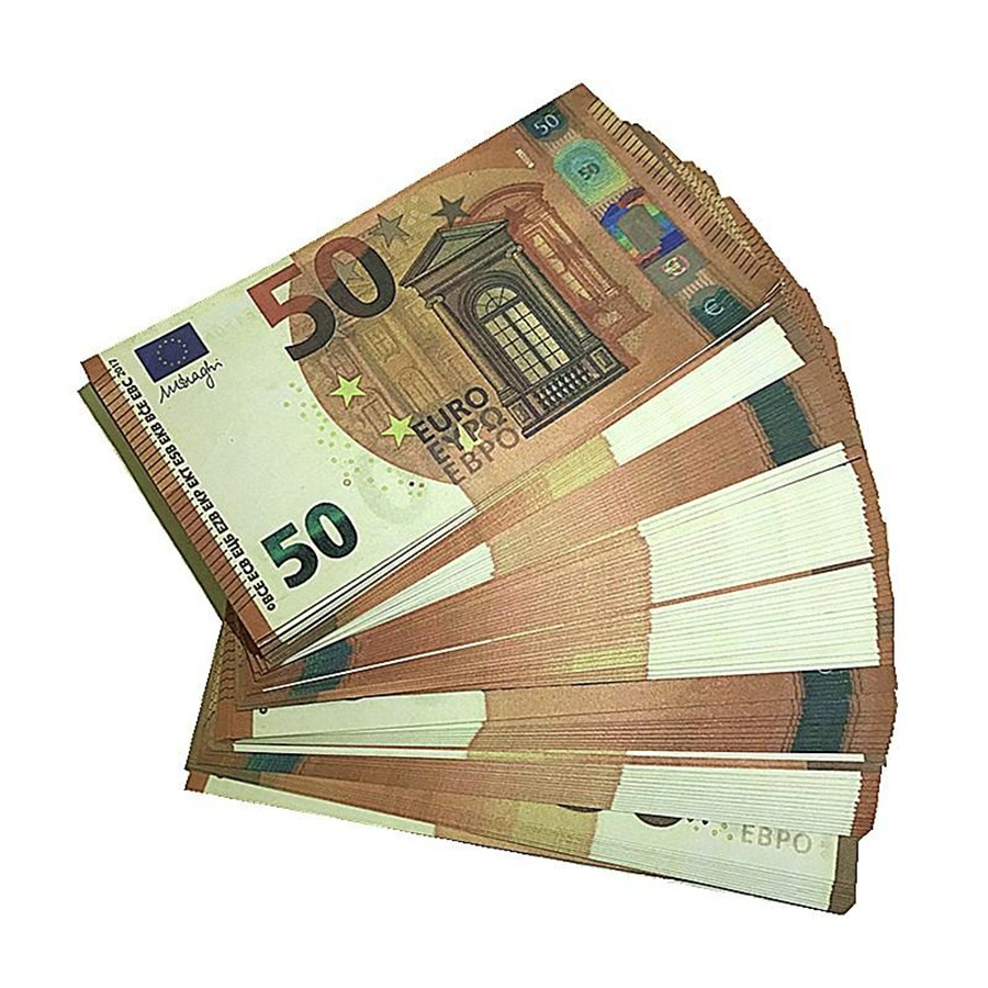 100pcs/pack EUR Fake Money Currency 20 100 Euros bra Prop Movie Money Faux Billet Play Counterfeit Dollars Euros j9
100pcs/pack EUR Fake Money Currency 20 100 Euros bra Prop Movie Money Faux Billet Play Counterfeit Dollars Euros j9