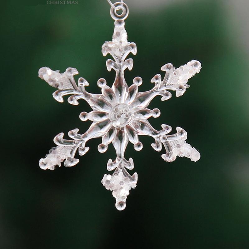 12pcs/pack 4.5CM Transparent Acrylic Snowflakes Christmas Decoration Party Festival Navidad Xmas Tree Hanging Ornaments
12pcs/pack 4.5CM Transparent Acrylic Snowflakes Christmas Decoration Party Festival Navidad Xmas Tree Hanging Ornaments