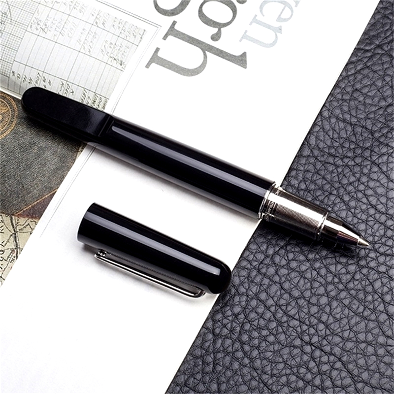 Promotion - Luxury M Pen High quality Black Resin Magnetic Shut Cap Rollerball pen Ballpoint pens stationery office school supplies As Birthday Gift от DHgate WW