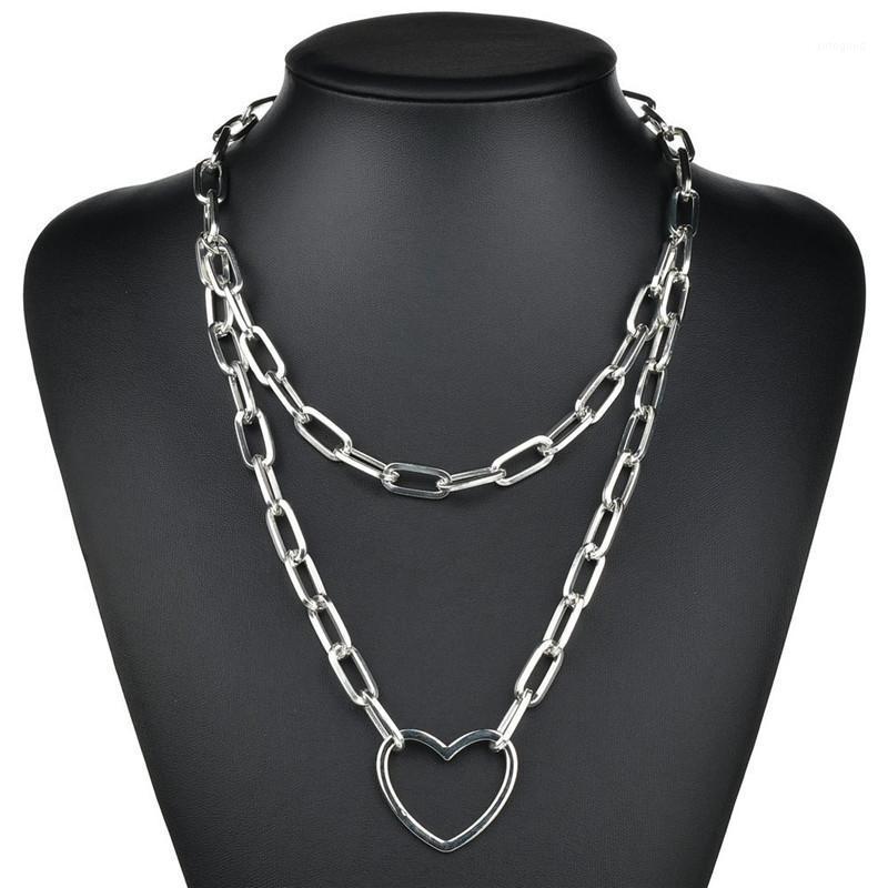 Chokers 2021 Heart Punk Female Pendant Necklace Long Winter Sweater Chain Lock Choker Women Necklaces Jewelry1
Chokers 2021 Heart Punk Female Pendant Necklace Long Winter Sweater Chain Lock Choker Women Necklaces Jewelry1