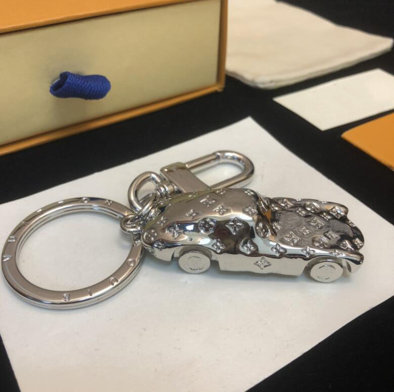 original single car style choice simple design of mens key chain womens high quality gold key chain and box wholesale