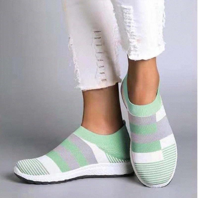 Women's Breathable Sneakers Woman Women Flats Vulcanized Shoes Female Mesh Slip On Loafers Plus Stripe Sock Shoes Drop Shipping #sY4H
Women's Breathable Sneakers Woman Women Flats Vulcanized Shoes Female Mesh Slip On Loafers Plus Stripe Sock Shoes Drop Shipping #sY4H