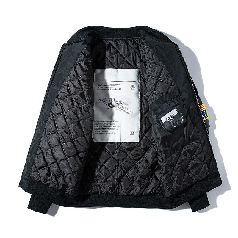 MANVALUE Popular Spring and Autumn Outwear Hip Hop College Coats Fashion Uniform Men's and Women's MA1 Pilot Suits Thin Jackets T200502