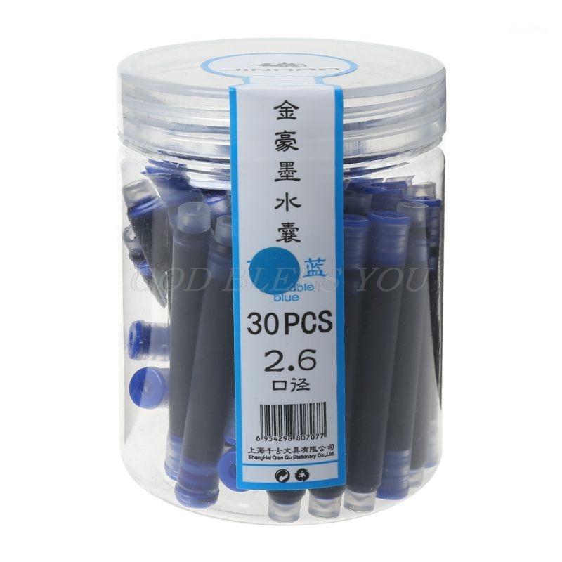 30pcs Jinhao Universal Black Blue Fountain Pen Ink Sac Cartridges 2.6mm Refills School Office Stationery Drop Shipping1
30pcs Jinhao Universal Black Blue Fountain Pen Ink Sac Cartridges 2.6mm Refills School Office Stationery Drop Shipping1