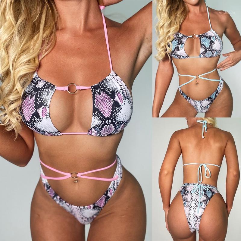 New Fashion Sexy Women' Swimming Suit Bikini Swimsuit Women Tow-Piece Swimsuit Snake Print Bandage Bikini Beach Swimwear1
New Fashion Sexy Women' Swimming Suit Bikini Swimsuit Women Tow-Piece Swimsuit Snake Print Bandage Bikini Beach Swimwear1