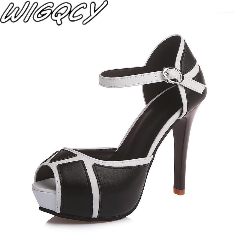 Hot Summer Hollow Buckle Women's Shoes European And American Fight Color Fish Mouth Fine With High Heels Young Daily Shoes 411, Black
Hot Summer Hollow Buckle Women's Shoes European And American Fight Color Fish Mouth Fine With High Heels Young Daily Shoes 411, Black