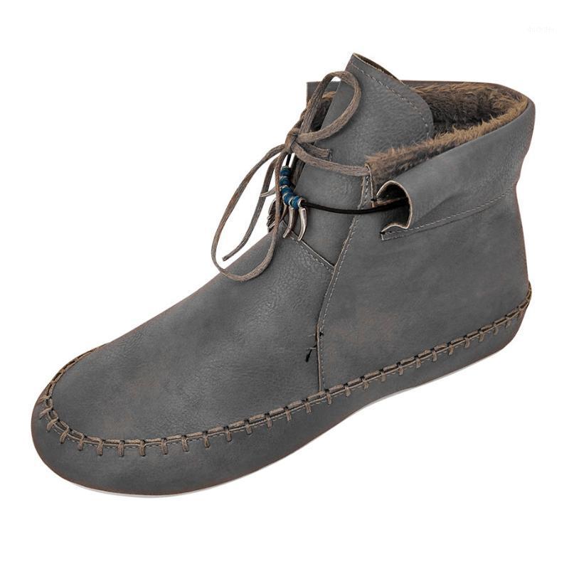 2021 New Spring Winter Women's Ladies Fashion Casual Warm Lace Up Short Ankle Boots Flat Leather Shoes Folk-custom Boots Lady1, Black
2021 New Spring Winter Women's Ladies Fashion Casual Warm Lace Up Short Ankle Boots Flat Leather Shoes Folk-custom Boots Lady1, Black