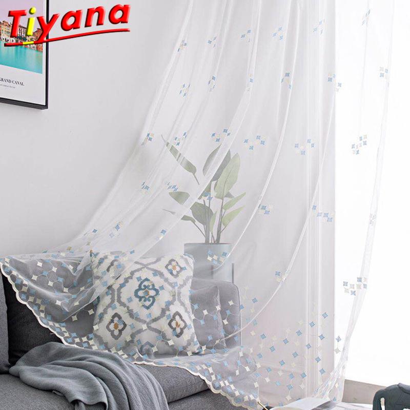 Geometric Embroidery Blue Square Tulle for Living Room Nordic Minimalist Sheer Volie for Balcony Kichen X-HM463#30, Embroidery tulle
Geometric Embroidery Blue Square Tulle for Living Room Nordic Minimalist Sheer Volie for Balcony Kichen X-HM463#30, Embroidery tulle