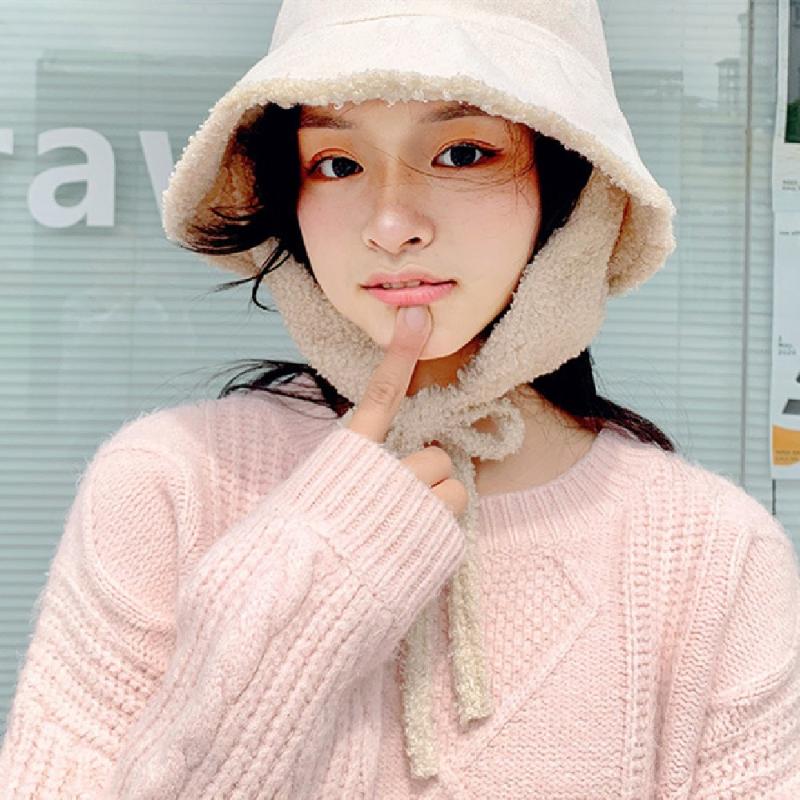 Fisherman Hat Basin Hat Men and Women F actory Korean version of earmuffs Lmb Suede Autumn and Winte
Fisherman Hat Basin Hat Men and Women F actory Korean version of earmuffs Lmb Suede Autumn and Winte