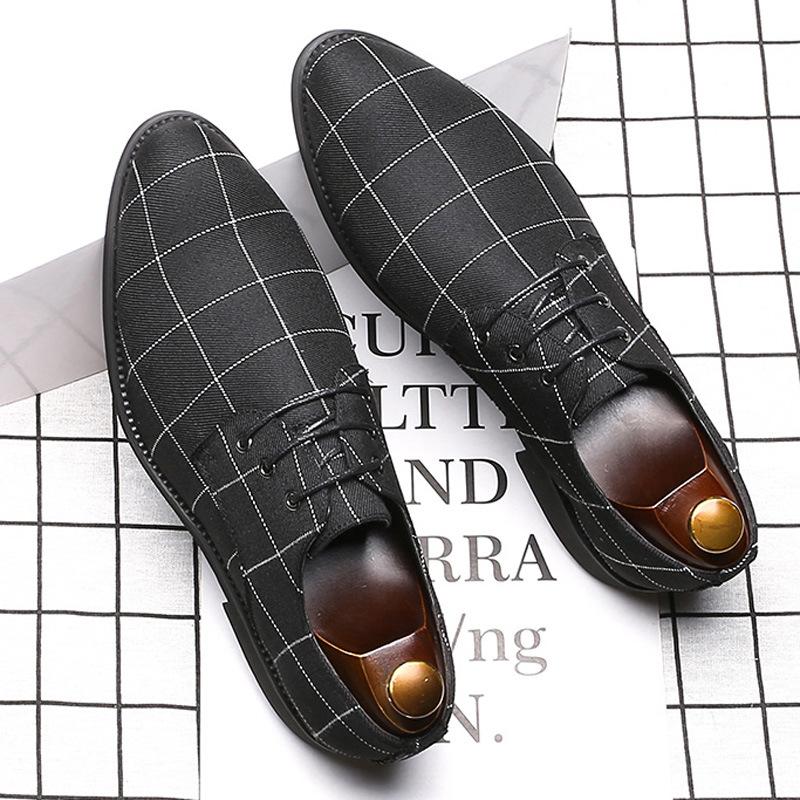 2020 New Brogue men's Shoes Lace up lightweight British Dress Footwear Fashion breathable knitted mesh Flats Shoes S7-83, Black
2020 New Brogue men's Shoes Lace up lightweight British Dress Footwear Fashion breathable knitted mesh Flats Shoes S7-83, Black