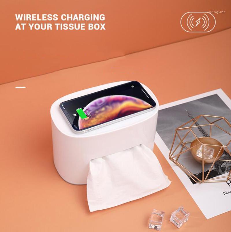 New Wireless Charging Tissue Box Multi-function Dual Purpose Creativity Desktop Napkin Tray Kitchen Household Storage Box1
New Wireless Charging Tissue Box Multi-function Dual Purpose Creativity Desktop Napkin Tray Kitchen Household Storage Box1