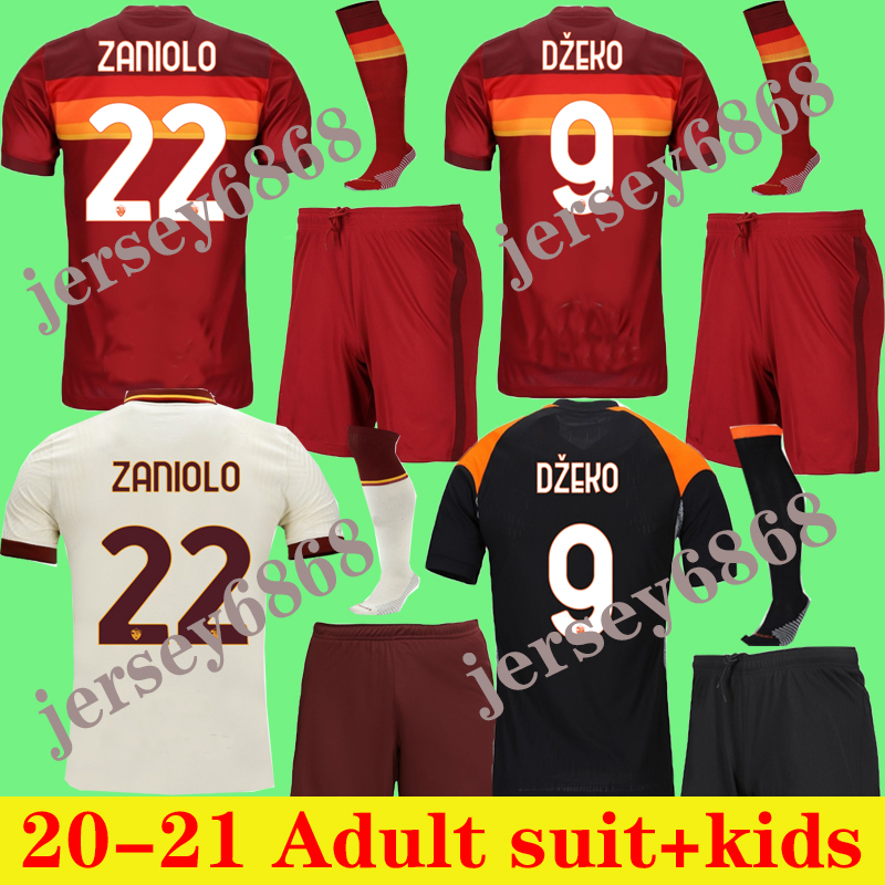 Adult kit KIDS Soccer jersey ZANIOLO ROMA DZEKO PASTORE rome TOTTI KLUIVERT KOLAROV AS 20 21 football shirt, Black
Adult kit KIDS Soccer jersey ZANIOLO ROMA DZEKO PASTORE rome TOTTI KLUIVERT KOLAROV AS 20 21 football shirt, Black