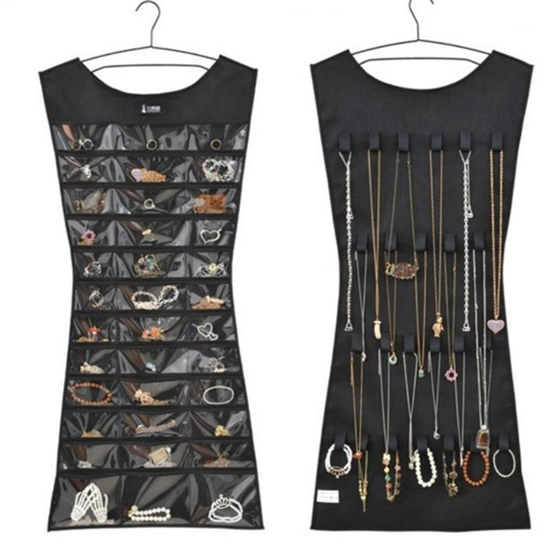 Kuulee 30 Pocket 24 Hanging Loop Storage Bag Jewelry Holder Necklace Bracelet Earring Ring Organizer Jewelry Bag 83*45cm1
Kuulee 30 Pocket 24 Hanging Loop Storage Bag Jewelry Holder Necklace Bracelet Earring Ring Organizer Jewelry Bag 83*45cm1