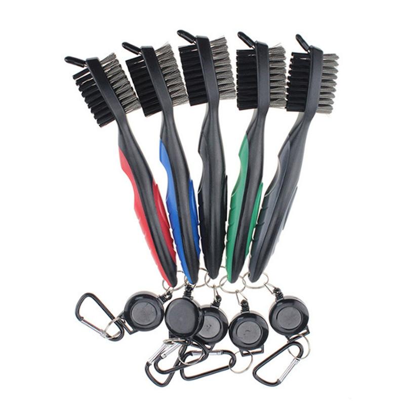 New Golf Club Brush Golf Groove Cleaning Brush 2 Sided Putter Wedge Ball Groove Cleaner Kit Cleaning Tool Accessories
New Golf Club Brush Golf Groove Cleaning Brush 2 Sided Putter Wedge Ball Groove Cleaner Kit Cleaning Tool Accessories