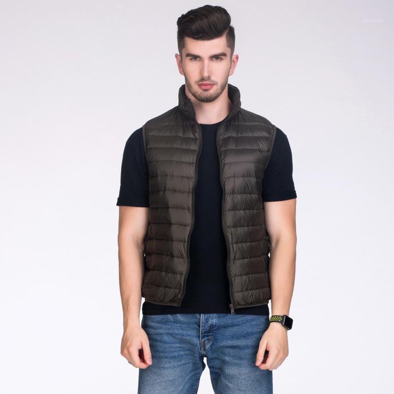 Men's Down & Parkas Men Sleeveless Jacket Outdoor Coat Thicken Zipper Duck Vest For Male Winter Warm Overcoat Large Size 3XL1, Colour 5
Men's Down & Parkas Men Sleeveless Jacket Outdoor Coat Thicken Zipper Duck Vest For Male Winter Warm Overcoat Large Size 3XL1, Colour 5