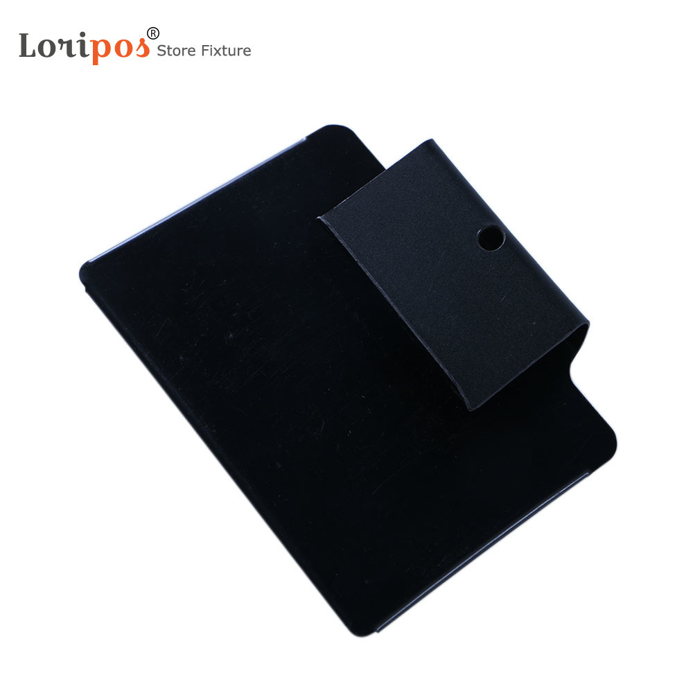 White Clip Label Holders Chalk Pen Chalkboard Labels Food Storage Classification Removable Metal Bin Clips| Loripos