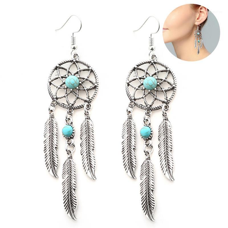 2020 New Dream Catcher Hollow out Vintage Leaf Feather Dangle Earrings For Women Bohemia Style Hook Drop Earring Jewelry1 
2020 New Dream Catcher Hollow out Vintage Leaf Feather Dangle Earrings For Women Bohemia Style Hook Drop Earring Jewelry1