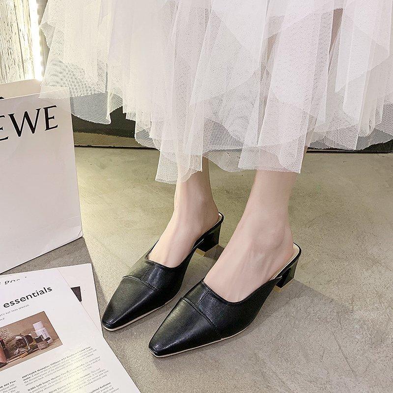Llogai New Summer Women Slippers Slip on Square Heel Shoes High Heels Women Pumps Slides Sandals Escarpins Femme Pantuflas Mujer, Black
Llogai New Summer Women Slippers Slip on Square Heel Shoes High Heels Women Pumps Slides Sandals Escarpins Femme Pantuflas Mujer, Black