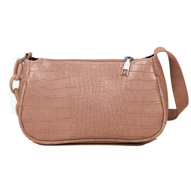 Crocodile Pattern Underarm Handbag Women Ladies Small Shoulder Bags Armpit Bag X5XA, Black
Crocodile Pattern Underarm Handbag Women Ladies Small Shoulder Bags Armpit Bag X5XA, Black