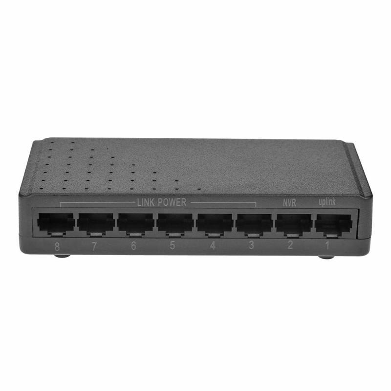 8 Ports 6+2 PoE Switch Injector Power Over RJ45 Ethernet without Power Adapter Family Network System 10/100M
8 Ports 6+2 PoE Switch Injector Power Over RJ45 Ethernet without Power Adapter Family Network System 10/100M