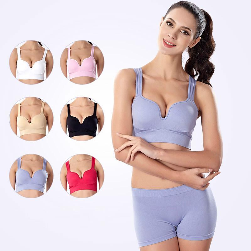 Summer Sport Yoga Wireless Bra Gym Fitness Athletic Running Sport Tops Underwear Workout Vest Tank Shockproof Sports Support 3XL1, Blue purple
Summer Sport Yoga Wireless Bra Gym Fitness Athletic Running Sport Tops Underwear Workout Vest Tank Shockproof Sports Support 3XL1, Blue purple