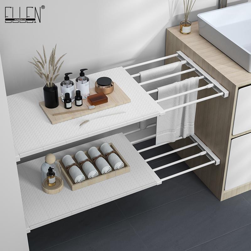 ELLEN Bathroom Storage Bath Towel Shelves Kitchen Cabinet Storage Organizer Nail-free Easy Remove ELC671
ELLEN Bathroom Storage Bath Towel Shelves Kitchen Cabinet Storage Organizer Nail-free Easy Remove ELC671