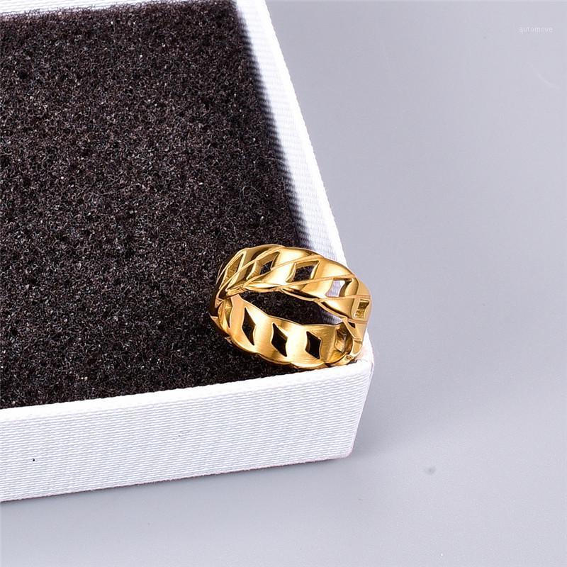 YUN RUO Vintage Personality Chain Couple Ring Yellow Gold Plated Woman Gift Fashion Titanium Steel Stainless Jewelry Never Fade1
YUN RUO Vintage Personality Chain Couple Ring Yellow Gold Plated Woman Gift Fashion Titanium Steel Stainless Jewelry Never Fade1
