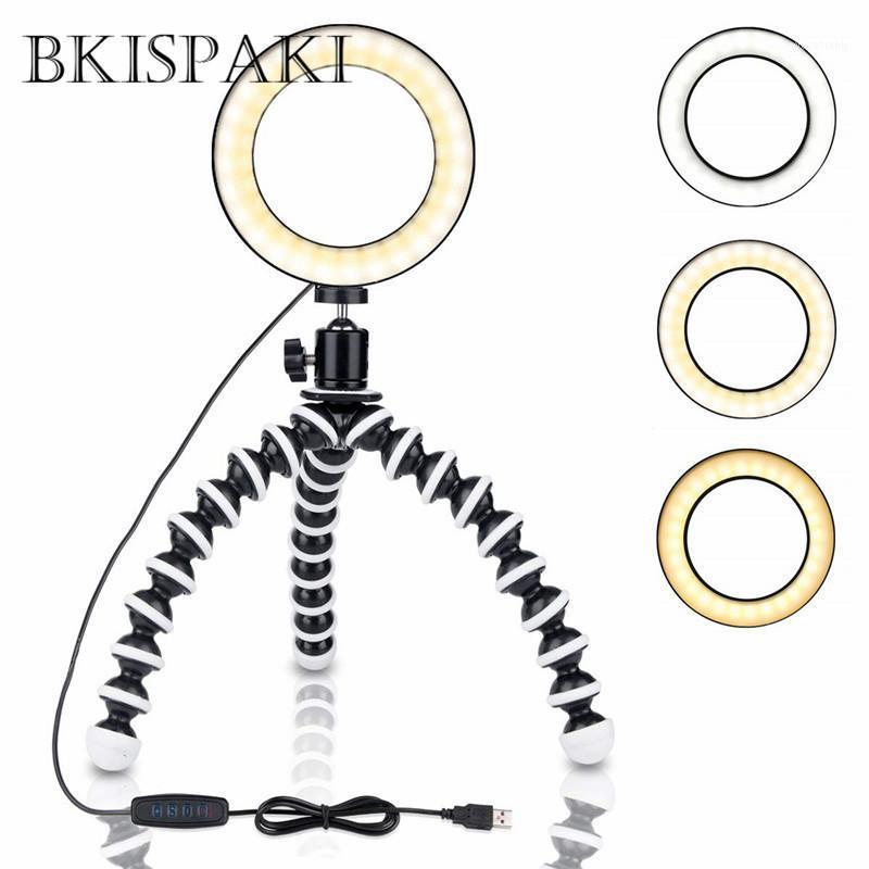 Photography LED Selfie Ring Light Youtobe Photo Studio Phone Video With Octopus Tripod USB Plug Live Streaming Makeup Ring Lamp1
Photography LED Selfie Ring Light Youtobe Photo Studio Phone Video With Octopus Tripod USB Plug Live Streaming Makeup Ring Lamp1