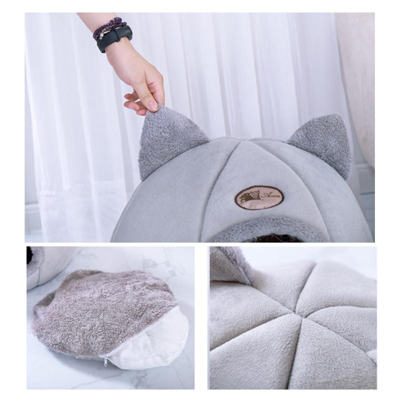 Warm Pet Cat Dog Bed Pet Cushion Kennel For Small Medium Large Dogs Cats Winter Bed Dog House Puppy Mat