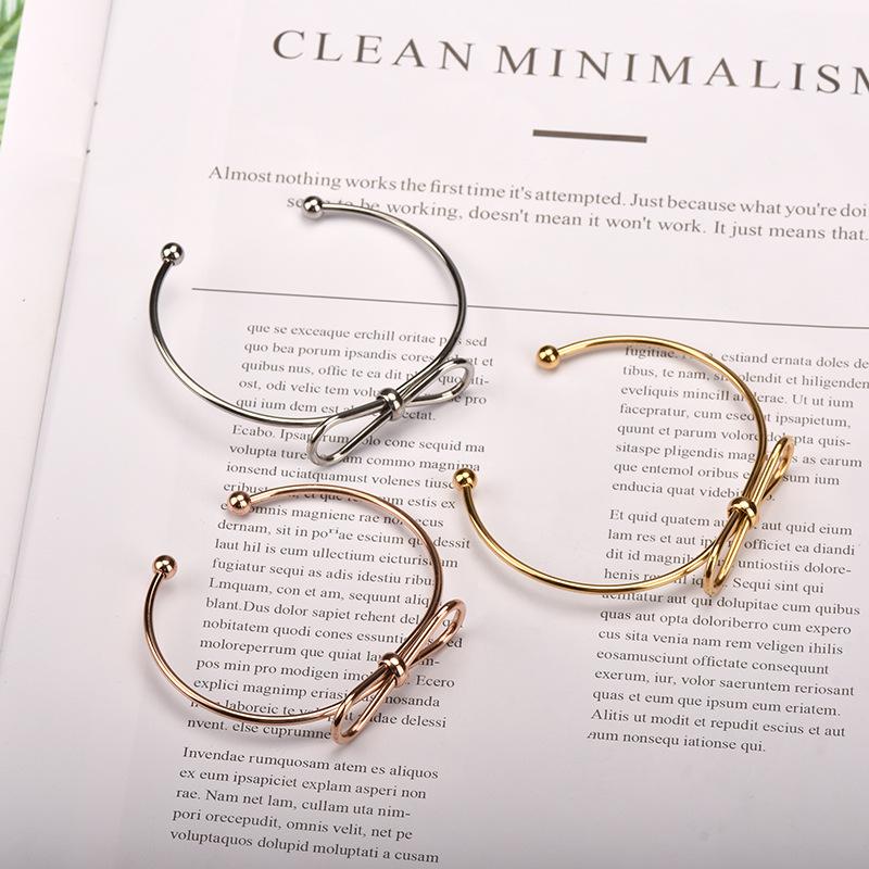 Bangle Wukaka Open Titanium Steel Tie Woman Stainless Bracelet For Big Brand Design Jewelry
Bangle Wukaka Open Titanium Steel Tie Woman Stainless Bracelet For Big Brand Design Jewelry
