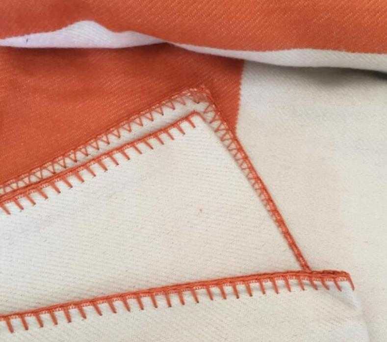 Letter Blanket Soft Wool Scarf Shawl Portable Warm Plaid Sofa Bed Fleece Spring Autumn Women Throw queen size Blankets