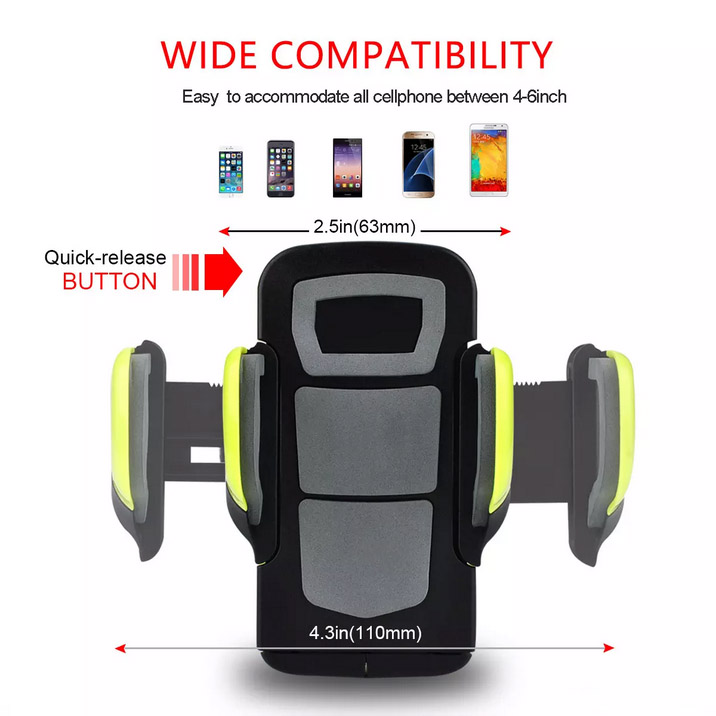 New Mount Stand Support Dashboard Windshield Cell Phone Holder Car With Flexible Arm Universal For Iphone Samsung Galaxy