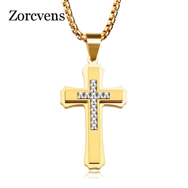 Modyle Love Gold Color Jesus Cross Necklaces & Pendants For Women Men Gifts Collier CZ Stone Fashion Stainless Steel Jewelry
Modyle Love Gold Color Jesus Cross Necklaces & Pendants For Women Men Gifts Collier CZ Stone Fashion Stainless Steel Jewelry
