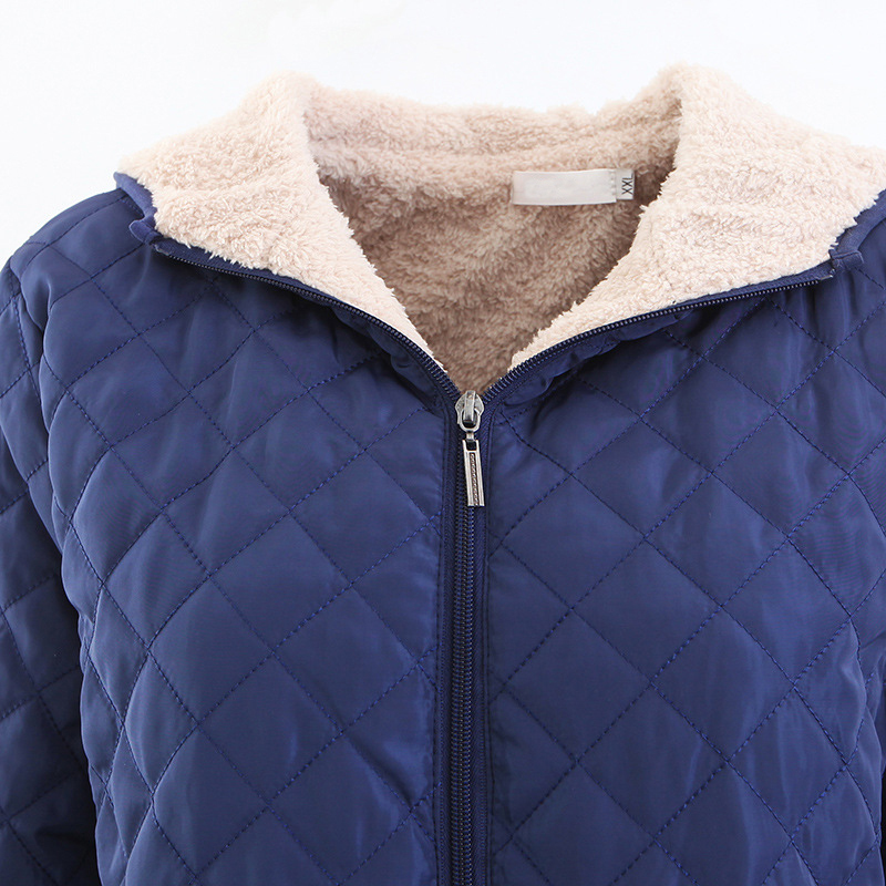 IEMUH Winter Down Parka Warm Long Cotton padded Jacket Female Coat Loose Plus Size 3XL Winter Jacket Women Stand Collar Outwear 201019