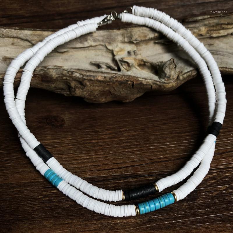 G.YCX Bohemian Collier Vsco Girl Heishi Beads Choker Necklace Black White Recycled Disc African Vinyl Necklace Summer Jewelry1
G.YCX Bohemian Collier Vsco Girl Heishi Beads Choker Necklace Black White Recycled Disc African Vinyl Necklace Summer Jewelry1
