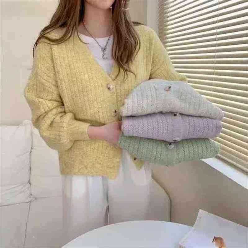 cardigan women solid color simple all-match soft v-neck basic long sleeve sweet girls preppy style vintage clothing ins, White;black
cardigan women solid color simple all-match soft v-neck basic long sleeve sweet girls preppy style vintage clothing ins, White;black