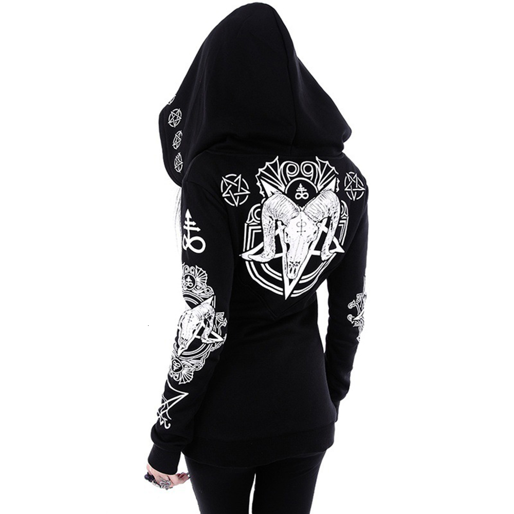 2021 New Gothic Print Black Hoodie Sweatshirt Women Size Tops Punk Hooded Hipster Streetwear Spring Fall Girls Hoodies 0KYS
2021 New Gothic Print Black Hoodie Sweatshirt Women Size Tops Punk Hooded Hipster Streetwear Spring Fall Girls Hoodies 0KYS