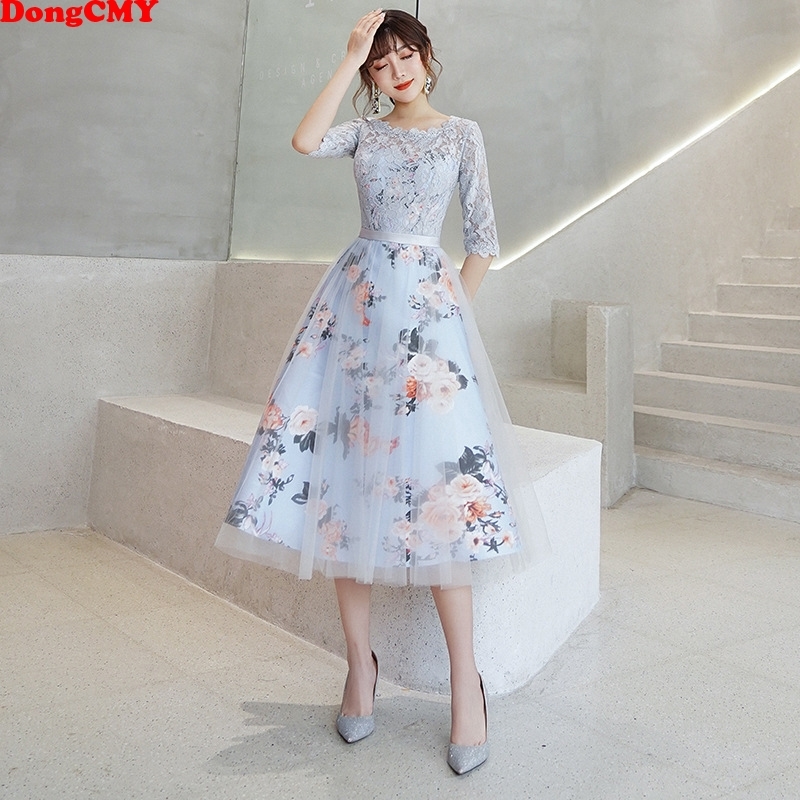 DongCMY New Flower Elegant Bridesmaid Dresses Short Lace Party Robe Soiree Half Sleeves Bride Dress 201113, Picture color
DongCMY New Flower Elegant Bridesmaid Dresses Short Lace Party Robe Soiree Half Sleeves Bride Dress 201113, Picture color