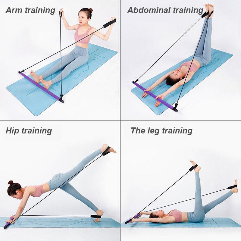 Yoga Pilates Bar Rod Resistance Bands Rope Puller Portable Elastic Exercise Stick Lightweight Trainer Gym Home Fitness Workout, Black
Yoga Pilates Bar Rod Resistance Bands Rope Puller Portable Elastic Exercise Stick Lightweight Trainer Gym Home Fitness Workout, Black