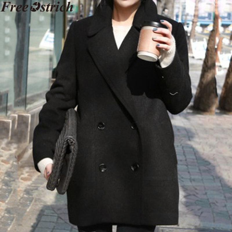 Women' Loose Long Sleeve Overcoat Solid Color Casual Winter Button Pocket Lapel Coats Fashion Plus Size Elegant Womens Tops, Black
Women' Loose Long Sleeve Overcoat Solid Color Casual Winter Button Pocket Lapel Coats Fashion Plus Size Elegant Womens Tops, Black
