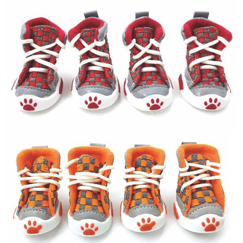 New Design 4pcs/Set Pet Dog Shoes Small Dog Puppy Boots Football Style Cheap Dog Summer Shoes For Small Pets Four Colors, Green
New Design 4pcs/Set Pet Dog Shoes Small Dog Puppy Boots Football Style Cheap Dog Summer Shoes For Small Pets Four Colors, Green