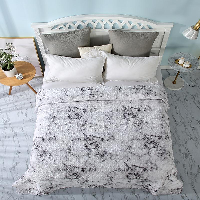 WUJIE Europe Style 100% Polyester Marble Pattern Throw Blanket Bedspread Bedding Covers Bed Sheet Home Textile Bedding Decor 
WUJIE Europe Style 100% Polyester Marble Pattern Throw Blanket Bedspread Bedding Covers Bed Sheet Home Textile Bedding Decor