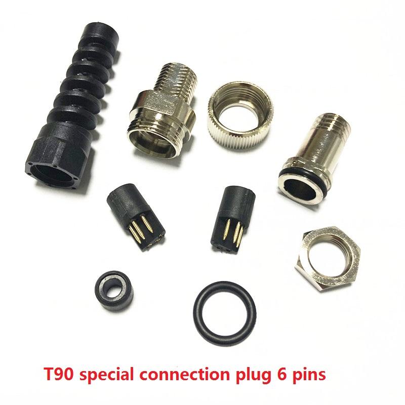 Gold Metal Detector Plug Socket Underground Metal Detector Universal Coil Connector for garremetal detectors
Gold Metal Detector Plug Socket Underground Metal Detector Universal Coil Connector for garremetal detectors