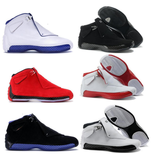 2022 Jumpmans 18 18s Men Basketball Shoes High Top OG White Red Suede Sneakers Sport Royal Chrome Chaussures Men Man Athletic Trainers
2022 Jumpmans 18 18s Men Basketball Shoes High Top OG White Red Suede Sneakers Sport Royal Chrome Chaussures Men Man Athletic Trainers