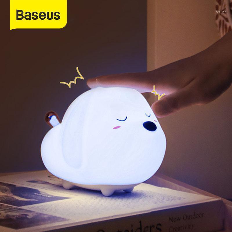 Baseus Touch Sensor LED Night Light Silicone Animal Lamp For Children Kids Baby Gift USB Rechargeable Dimmable Bedroom Lighting1
Baseus Touch Sensor LED Night Light Silicone Animal Lamp For Children Kids Baby Gift USB Rechargeable Dimmable Bedroom Lighting1