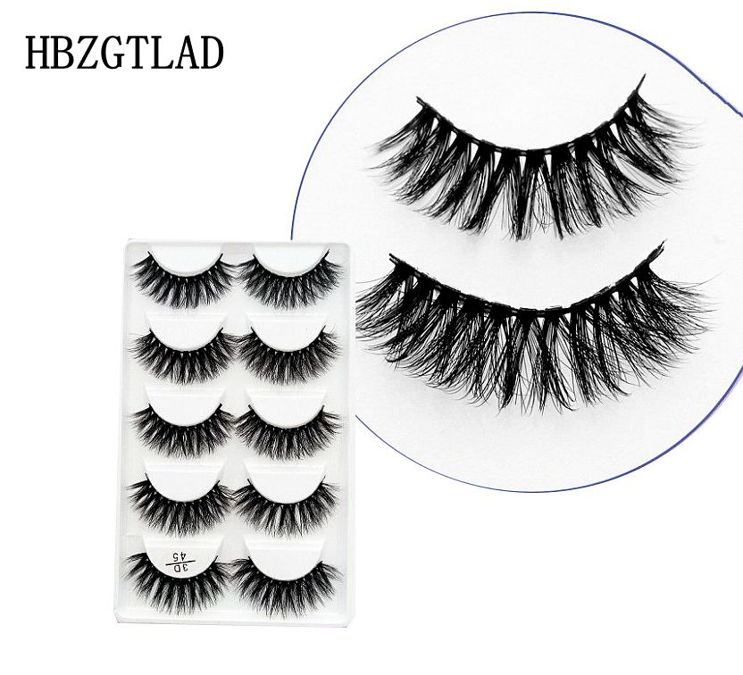 2020 NEW 5 pairs 100% Real Mink Eyelashes 3D Natural False Eyelashes 3d Mink Lashes Soft Eyelash Extension Makeup Kit Cilios 45
2020 NEW 5 pairs 100% Real Mink Eyelashes 3D Natural False Eyelashes 3d Mink Lashes Soft Eyelash Extension Makeup Kit Cilios 45